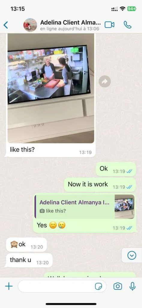 IPTV WhatsApp support screenshot 4