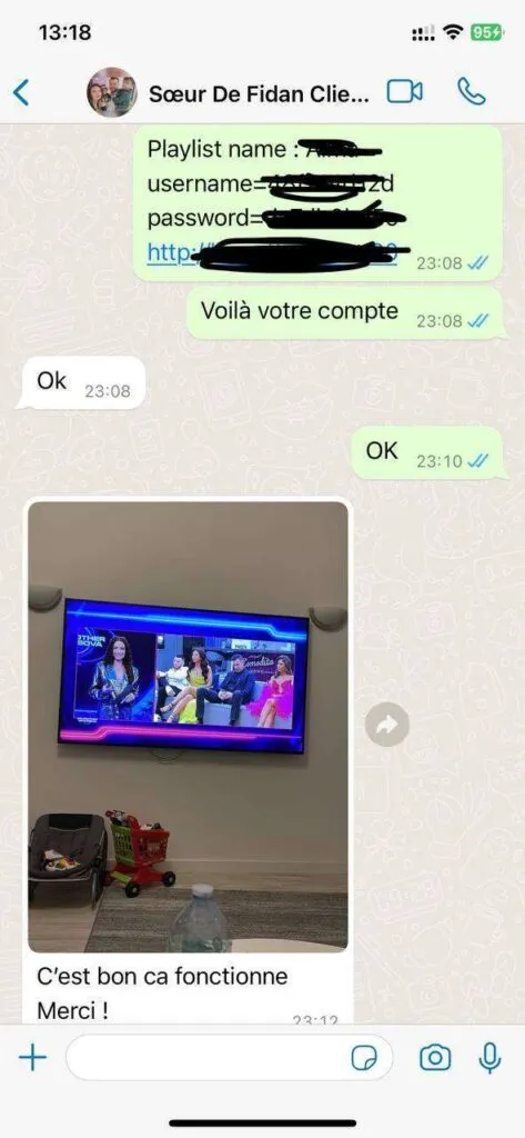 IPTV WhatsApp support screenshot 6